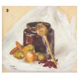 Isaac Israels Dutch Modernist Oil on Board