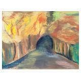 Max Pechstein German Modernist Pastel on Paper