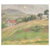 Max Liebermann German Modernist Oil on Board