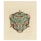 M C Escher Dutch Signed Linocut 164/250
