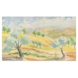 Pyotr Konchalovsky Russian Watercolor on Paper