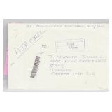 11 Assorted Indian Stamps w/ Envelope