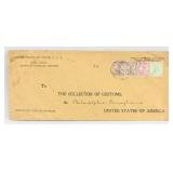 Four Assorted Indian Stamps w/ Envelope