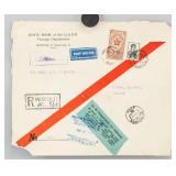 2 Assorted Soviet Union Stamps w/ Envelope