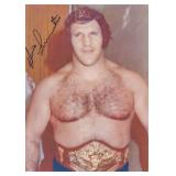Bruno Sammartino Autographed Photo NSCC COA