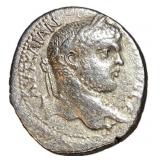 Caracalla 198 - 217 AD Silver Tetradrachm of Tyr
