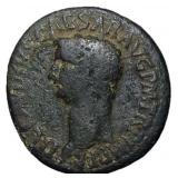 Claudius I 41 - 54 AD AE As Minerva Rome Mint