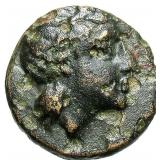 350 BC Mysia Gambrion Bronze Coin