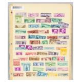 Sixty-Two Assorted American Stamps
