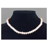 Pair of White Pearl Necklaces
