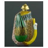 Chinese Fine Gilt Snuff Bottle Qianlong Mark