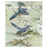 Basil Ede Print on Paper Birds "1968"