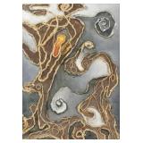 Kurt Schwitters German Oil/Collage on Board Abstra