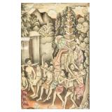 Ierang Batran Indonesian WC and Ink on Paper