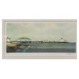 M Alexander Signed Litho EASTBOURNE PIER