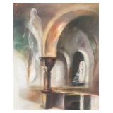 Yury Annenkov Russian Pastel on Paper