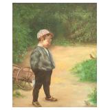 C. Bosch Oil on Canvas After Paul Peel (1860-1892)