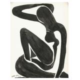 Henri Matisse French Ink on Paper 