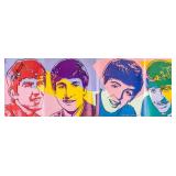 Andy Warhol American Beatles Signed Litho w/ Cert