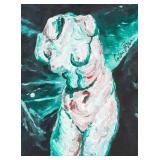 Style of Glenn Brown British Acrylic on Paper