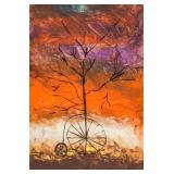 Josh Smith American Modernist Oil on Canvas