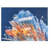 C. Sim Abstract Mixed Media on Paper "1990"