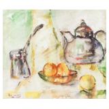 Andre Derain French Watercolor on Paper Still Life