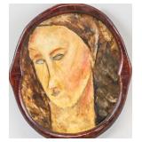 Amedeo Modigliani Italian Mixed Media on Paper