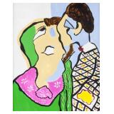 Francis Picabia French Dadaist Oil on Canvas