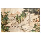 Leng Mei 1669-1742 Chinese Print Roll