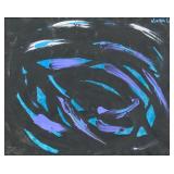 Norman Lewis American Abstract Oil on Canvas