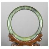 Chinese Dark Green Jade Bangle