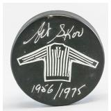 Art Skov 1956-1975 Russian Autographed Puck