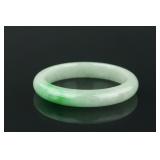 Chinese Green Jadeite Bangle