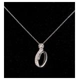 0.12ct Diamond Pendant CRV$1000