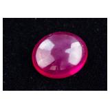 7.00ct Oval Cut Red Star Thailand Ruby Certified