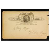 1891 United States 1 Cent Postal Stationary Card