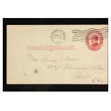 1913 United States 1 Cent Postal Stationary Card