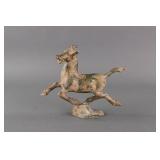 Chinese Han/Tang Period Bronze Flying Horse Statue