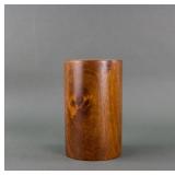 Chinese Huanghuali Wood Brush Pot