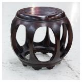 Chinese Rosewood Hollowed Drum Chair