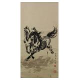 Xu Beihong 1895-1953 Chinese Ink on Paper Scroll