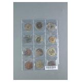 12 PC Various Chinese Bronze Coin