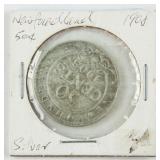 1908 Newfoundland 50 Cents Silver (.925) Coin