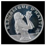 1973 Haiti 50 Gourdes Silver (.925)