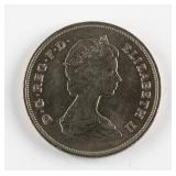 1981 United Kingdom25 New Pence Silver Coin