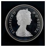 1987 Canada Commemorative 1 Dollar Silver Coin