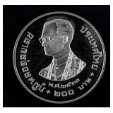 1987 Thailand Commemorative 200 Baht Silver (.925)