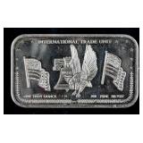 CCM-3 (1980) International Trade Unit Silver Ingot