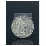 Chinese Silver Zhao Cai Jin Bao Coin